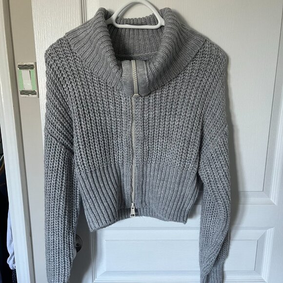 Urban Outfitters Sunny Collared Zip-Up Cardigan - Picture 4 of 4